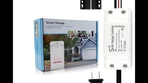 Smart Garage - NovaDigital - Instalação real do dispositivo