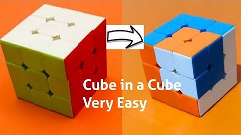 Rubiks Cube Patterns / CUbe in a Cube 3x3 pattern / Click2 PaperCrafts