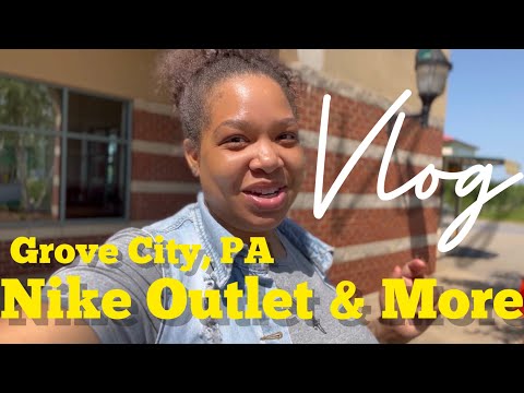 Spend The Day With Us | Grove City, PA Nike Outlet & More | Vlog