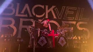 Black Veil Brides - CC’s Drum Solo (Live in Orlando 11/20/21)