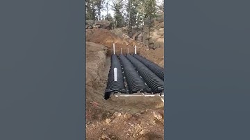 Engineered Septic System Leach Field Build in Colorado Rocky Mountains- Construction videos