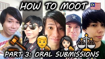 HOW TO MOOT [PART 3] - MALAYSIAN UNIVERSITIES
