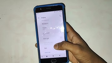 OnePlus 3 mein font size default kaise kare, How to default font size in OnePlus 3
