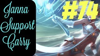 How to Carry as Janna #74 -- Only Support to Diamond Series -- League of Legends screenshot 1