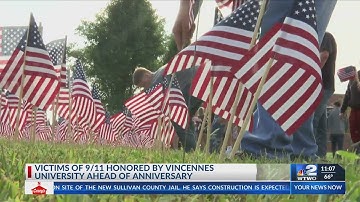 Victims of 9/11 honored by Vincennes University ahead of anniversary