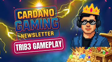 Playing Trib3 – Cardano Blockchain Game | NFT Gameplay 2025