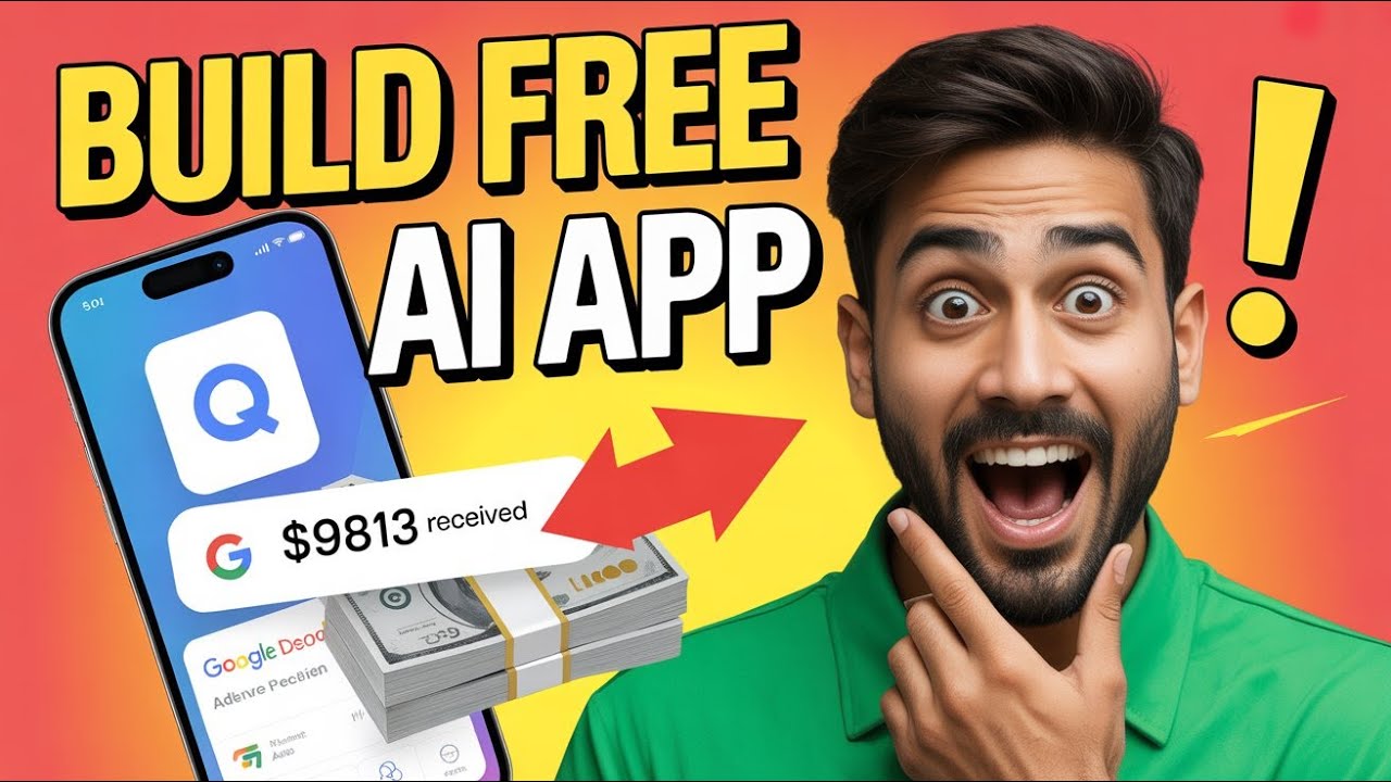Создайте мобильное приложение с помощью абсолютно бесплатного ИИ-агента | Начните монетизацию моб...