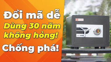 Két Sắt Mini Siêu Cường Khóa Cơ Siêu Bền KVTSC25 – Đổi Mã Dễ, Dùng 20 Năm Không Hỏng, Chống Phá Cao