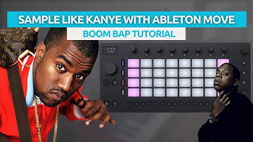 Ableton Move Sampling Like Kanye West | Boom Bap Beginner Tutorial