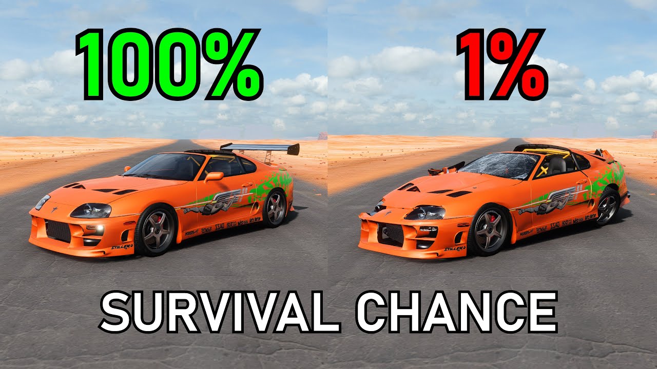 Realistic Survival Chance Crashes #10 | BeamNG.drive