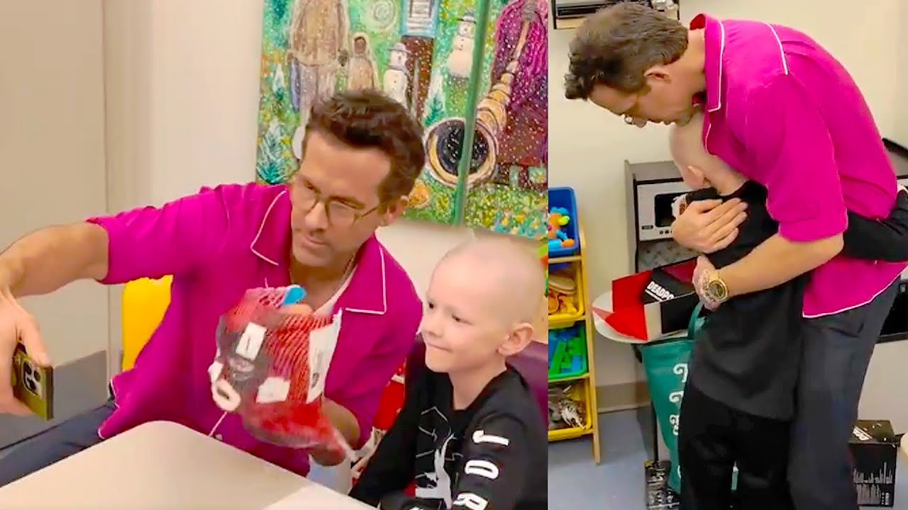 Ryan Reynolds & Hugh Jackman Make 8 Year Old Cancer Patient & Deadpool