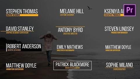 Minimal Lower Thirds Motion Graphics Templates