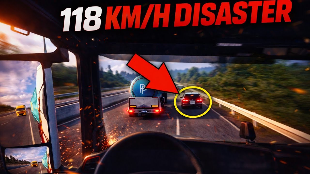 118 KM/H Disaster… I Had NO TIME to React