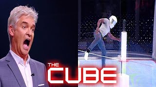 Will Man Win £20k By Jumping Over A Pole? | The Cube screenshot 4