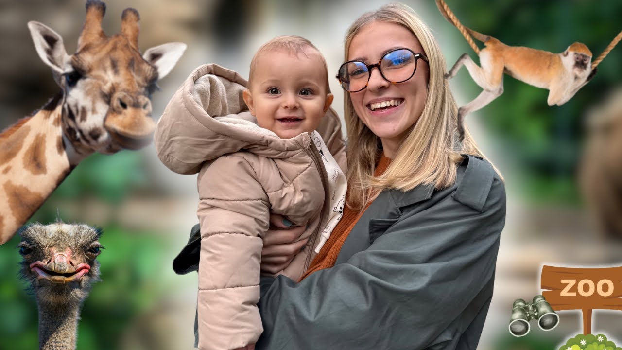 ON DORT AU MILIEU DES ANIMAUX AVEC BOUBOU 🦒👶🏼