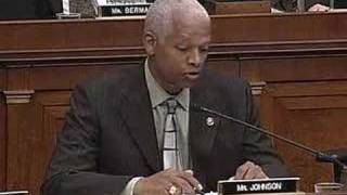 Rep. Hank Johnson Grills Attorney General Alberto Gonzales