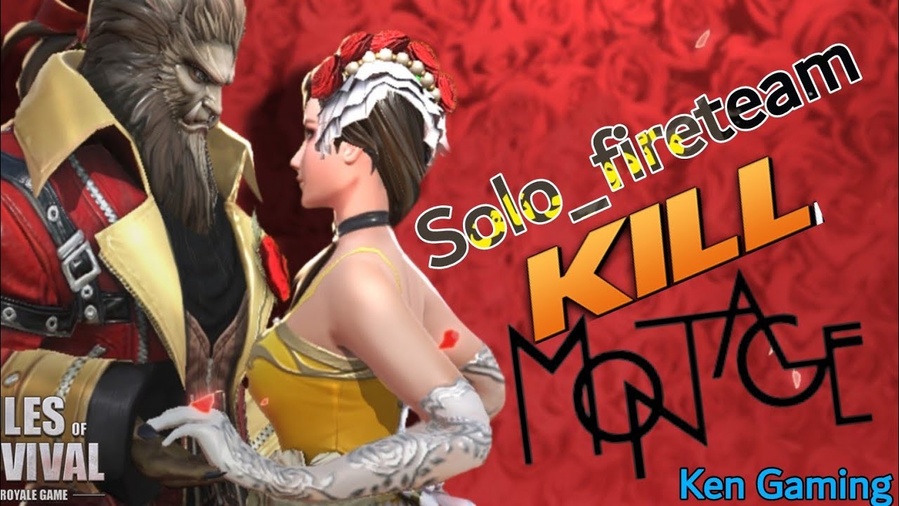 Solo-Fireteam/1v5/1v4/ Epic Kill Montage 🔥(Ros Mobile)