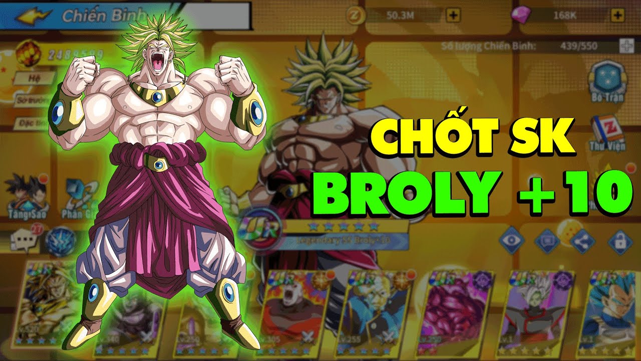 BROLY +10: CÚ CHỐT EVENT SẠCH KHO VÉ GACHA CỰC MẠNH ! | HUYỀN THOẠI SAIYAN #20