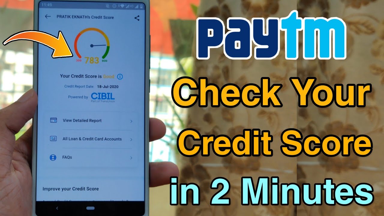 How To Check Credit Score Using Paytm App? | Credit Score Kasie Check Kare? Check Cibil Score