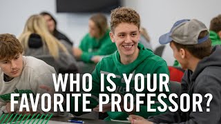 Who are UND Students Favorite Professors 🤔