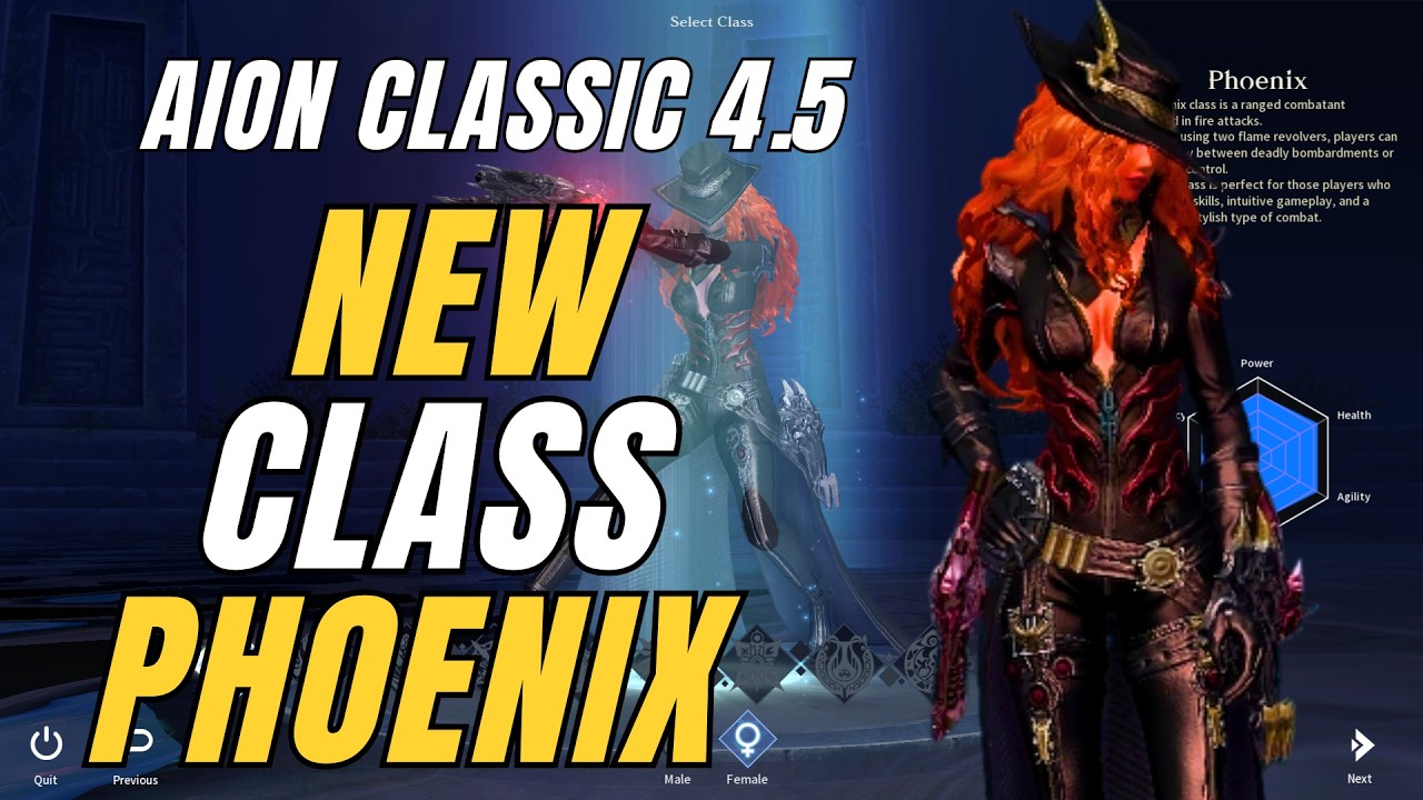 AION CLASSIC New Class Phoenix - HONEST First Impressions + Starting ...