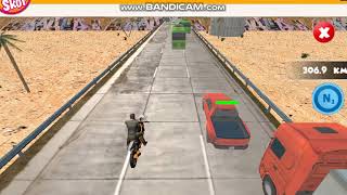 Motosiklet yarışı çizgi film screenshot 2