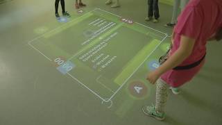 Interactive Floor Magic Carpet UAE Football (Quiz) Education