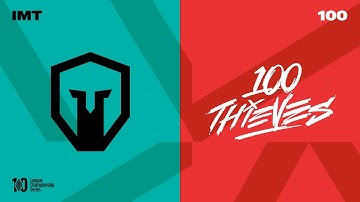 IMT vs. 100 - Week 7 Day 1 | LCS Spring Split | Immortals Progressive vs. 100 Thieves (2022)