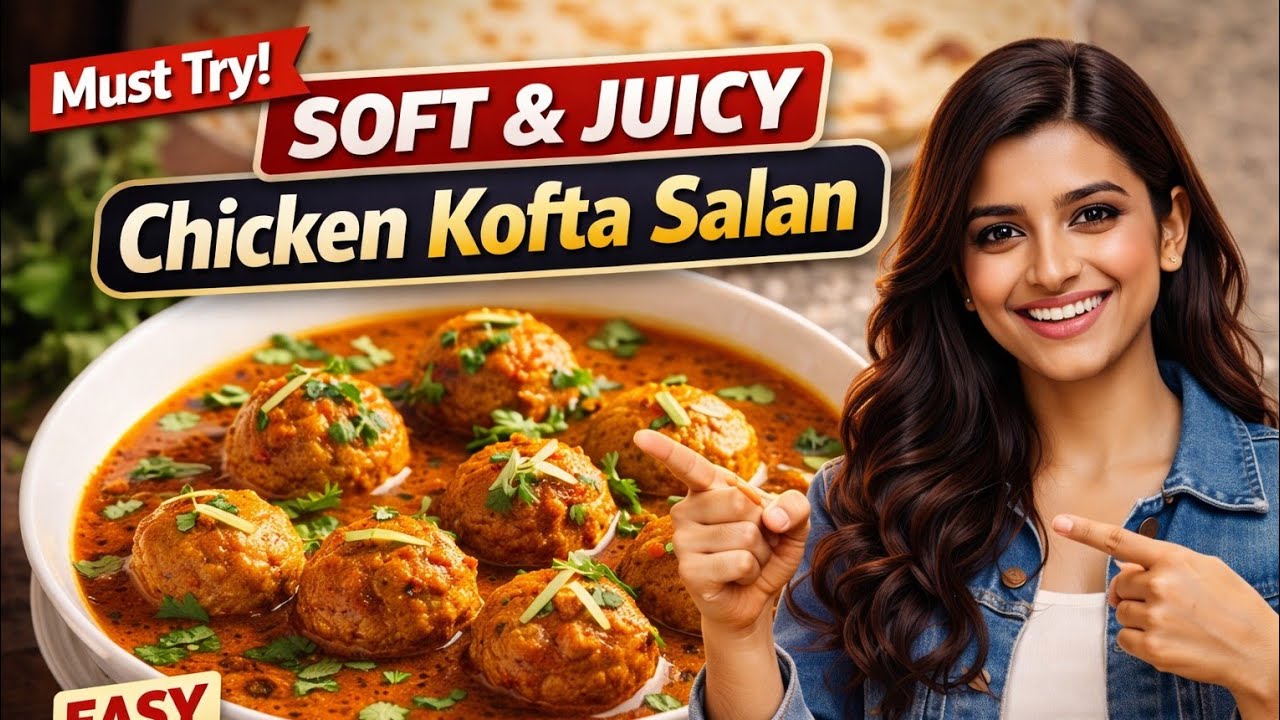 Chicken kofta curry kofta salan easy chicken kofta Soft & Juicy Koftay | Aasan Ghar Ka Tareeqa