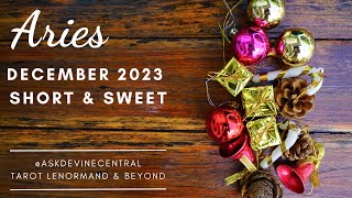 Aries Tarot Reading December 2023