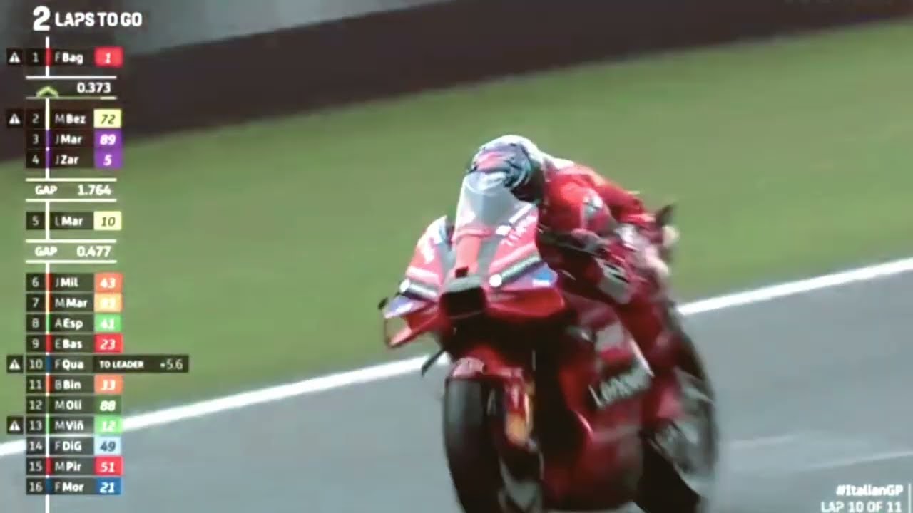 LAST LAP MOTOGP MUGELLO |sprint race|
