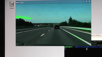 detected only 2 road lanes using opencv3.1 python34
