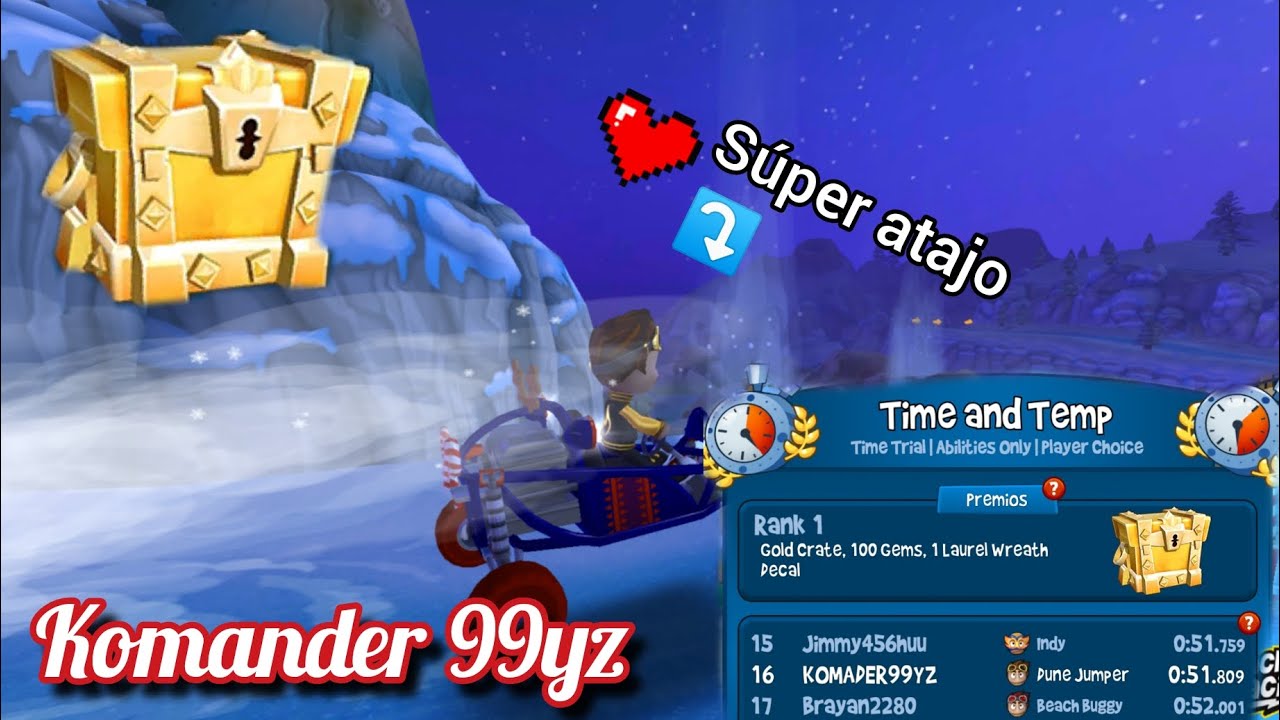 Los mejores consejos ( para ganarse la caja de oro 🌟🥇) evento de contra reloj en pista al revés