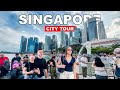 Singapore City Tour | The Spectacular Skyscrapers Of Singapore 🇸🇬🏙️