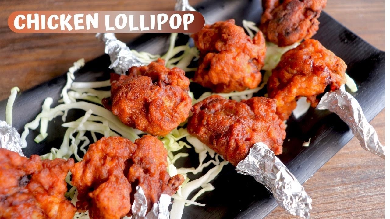 Chicken Lollipop | Drums Of Heaven Recipe | Apple Chicken | How To Make Chicken Lollipop At Home