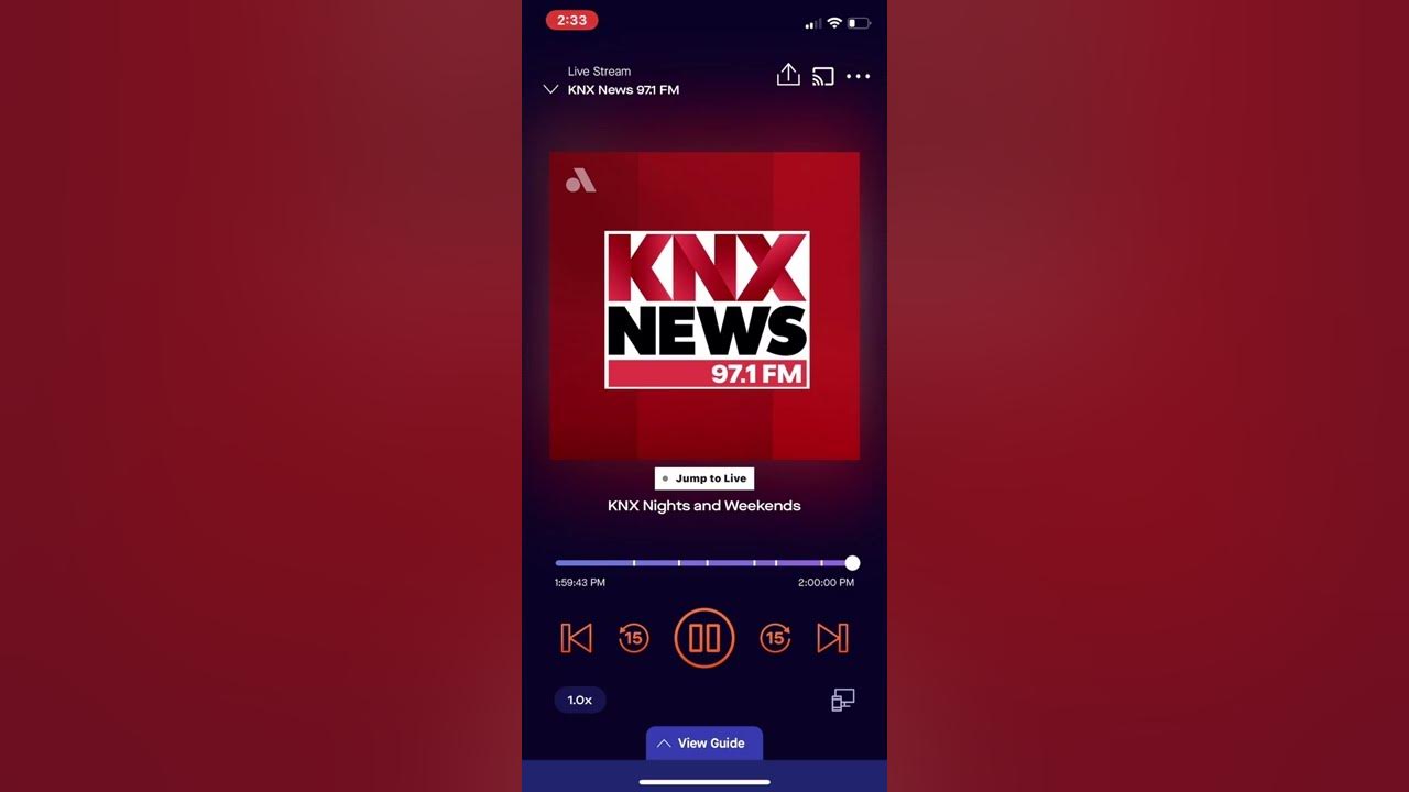 Knx am fm krth hd2 los angeles ca legal id july 24 2022 at 11 00 am