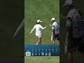 Auston Kim brought the hole out AND the celebration 🙌