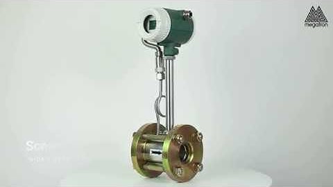 vortex flow meter pressure and temperature compensation