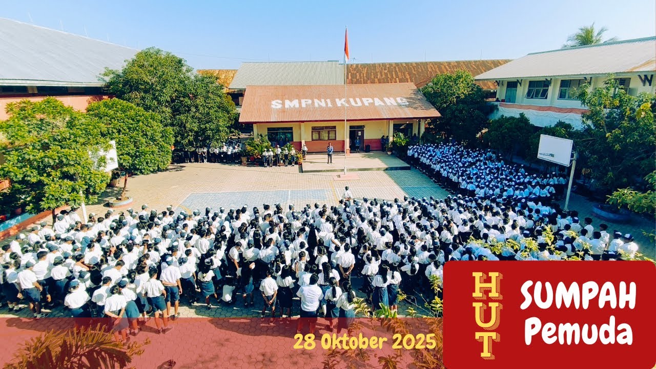 UPACARA HARI SUMPAH PEMUDA | SMP Negeri 1 Kupang - 28-10-2025