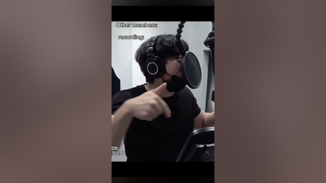 Other members vs Han recording #straykids #skz #hanjisung #megaverse