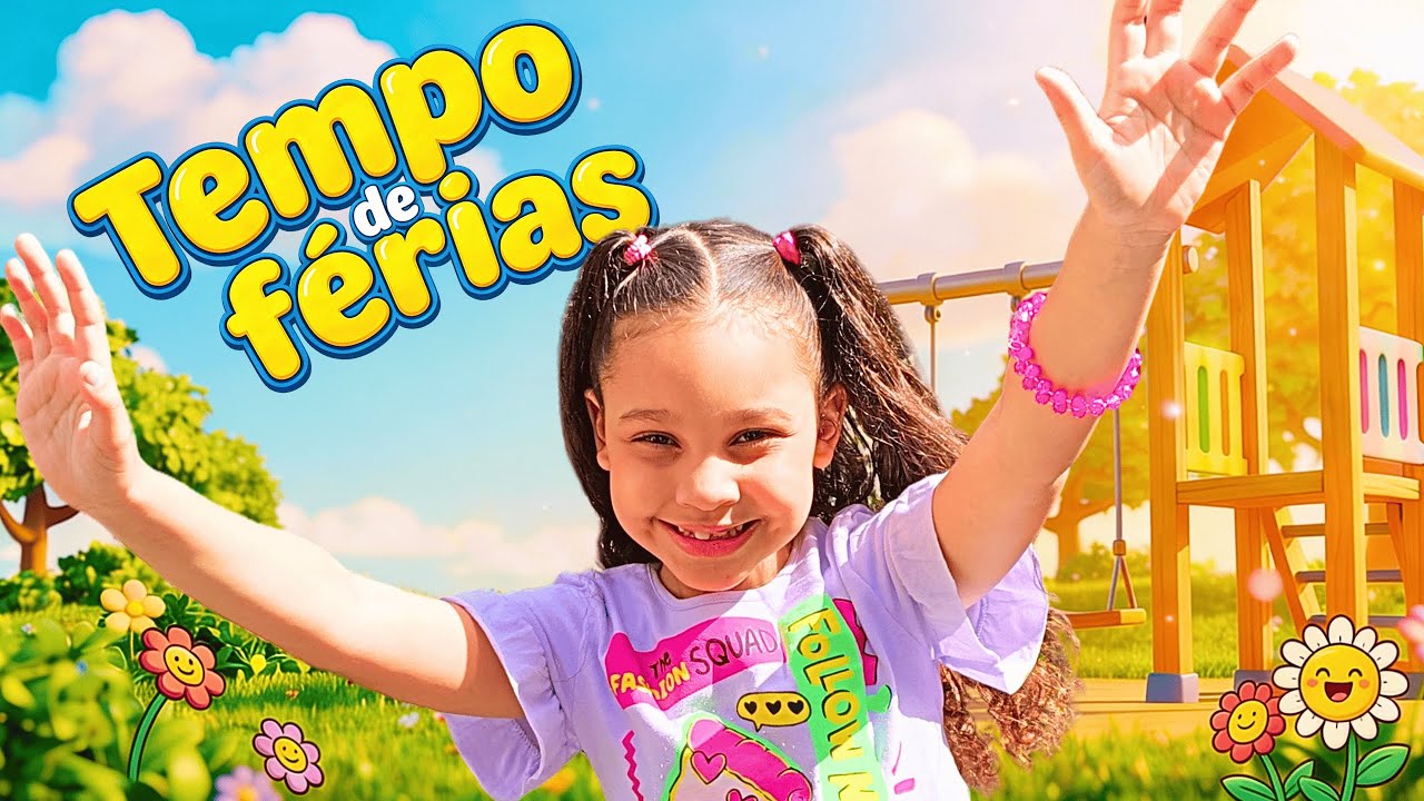 TEMPO DE FÉRIAS | Música divertida para cantar nas férias