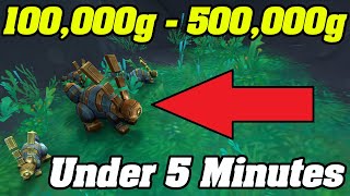 EASY 100.000g - 500.000g In Under 5 Minutes! | WoW 9.2 Goldmaking