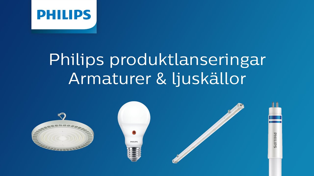 Produktlansering Mars 2022 - armaturer & ljuskällor