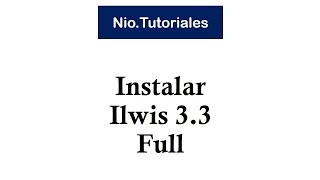 Descargar Ilwis 3.3 Full