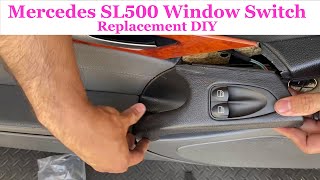 2003-2009 Mercedes Benz SL500 Window Switch Replacement (Driver Side) R230