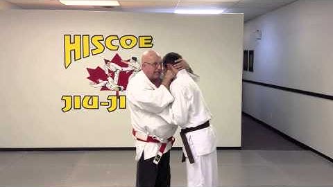 How to escape a Lapel grab with Ed Hiscoe- Hiscoe Jiu-Jitsu