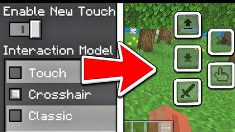 How To Get New Touch Controls In Minecraft Pe Official Version | 100% Working | Mcpe New Controls