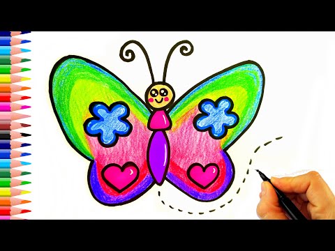 Video: Bir Kelebek Nasıl çizilir