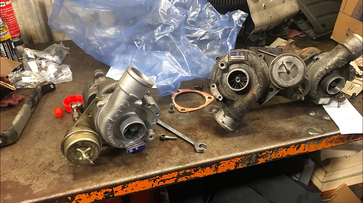 K04 install on the Audi A4 1.8T!