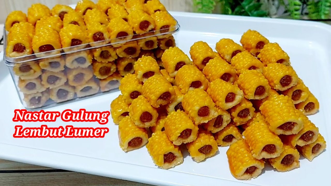 Lembut Lumer Enak NASTAR GULUNG kue lebaran